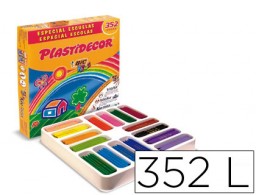 352 lápices cera Plastidecor